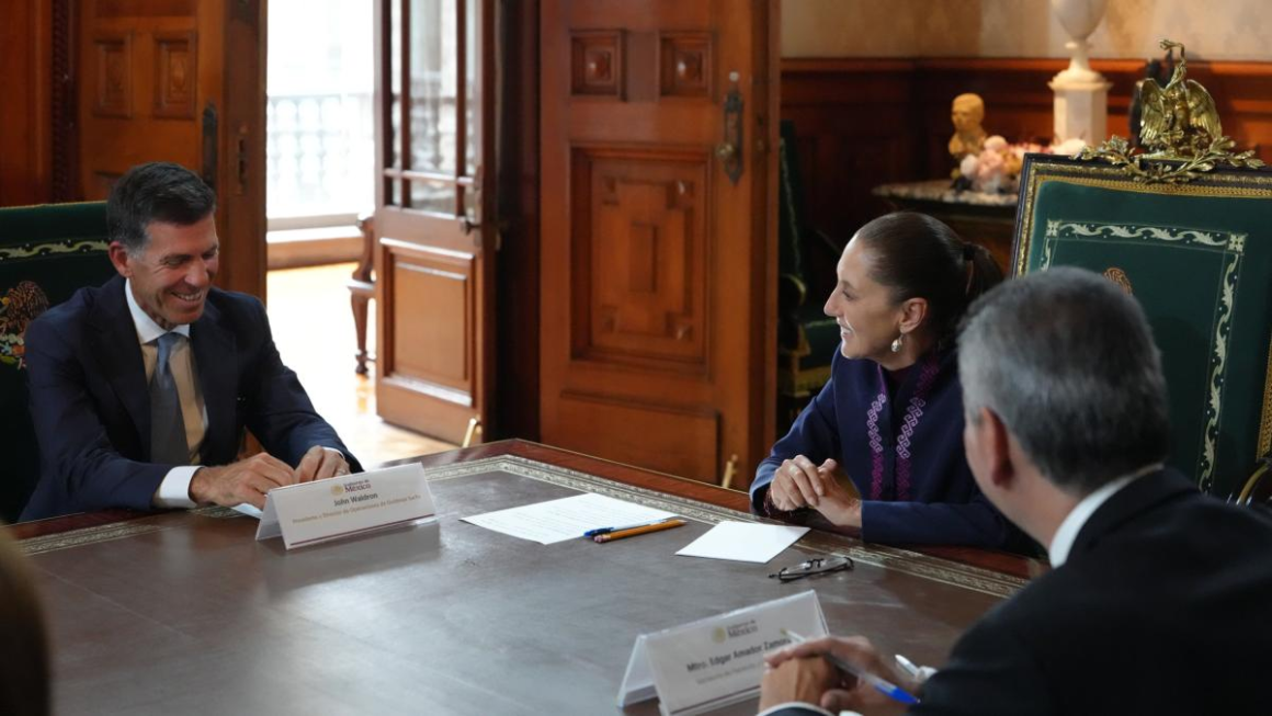 6a7bd6f49f10d.jpg Sheinbaum dialoga sobre inversiones con Goldman Sachs