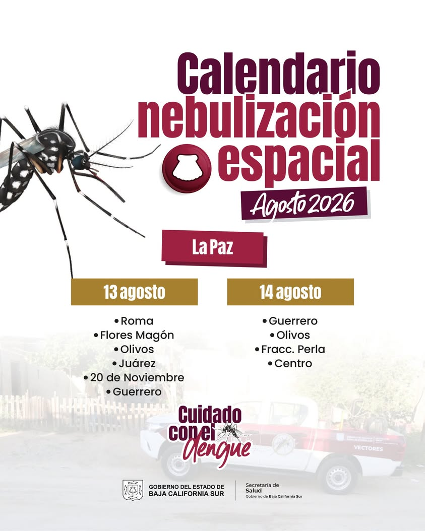 773416747_1655257559980522_2057073968176109069_n.jpg 馃 #QueNoSeTePase | Contin煤an las jornadas de nebulizaci贸n espacial en La Paz para prevenir la proliferaci贸n del mosquit…