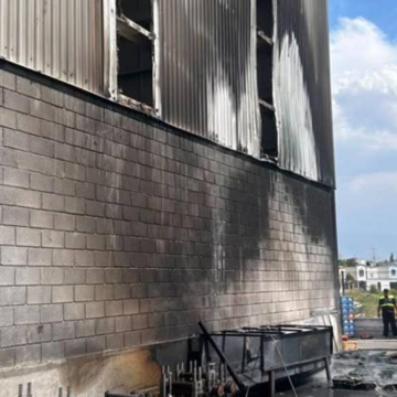Evacuan a 60 empleados de por incendio en Ramos Arizpe