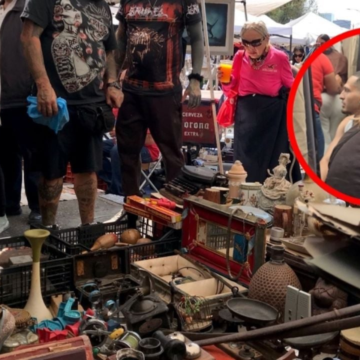 Captan balacera en pleno tianguis de La Lagunilla, hay un herido y 6 detenidos