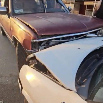 Adultos mayores sufren choque frontal, en Saltillo