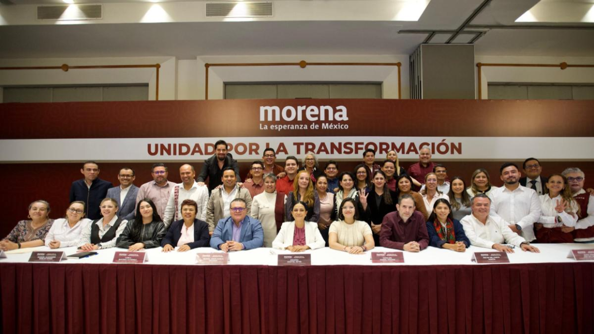 6ab1e07e0115f.jpg Morena realiza reunión nacional con dirigencias estatales para fortalecer organización