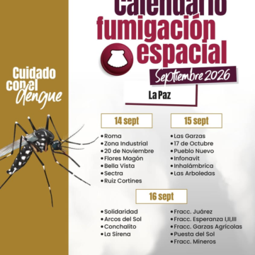 802652602_1684130593759885_5728717541318465334_n.jpg 🦟📅#QueNoSeTePase | Consulta el calendario de fumigación espacial que se realizará del 14 al 16 de septiembre en distin…