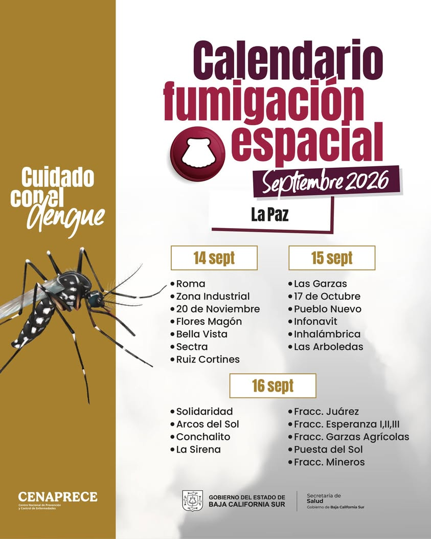 802652602_1684130593759885_5728717541318465334_n.jpg 🦟📅#QueNoSeTePase | Consulta el calendario de fumigación espacial que se realizará del 14 al 16 de septiembre en distin…