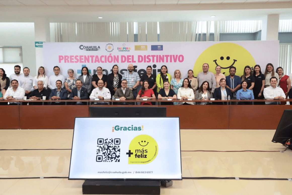 Fortalece Inspira Coahuila la atención a la salud mental en aulas y centros de trabajo