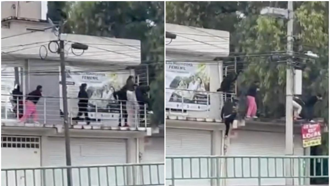 6acc36334ab19.jpg Video capta la fuga de seis jóvenes de un centro de rehabilitación en Tula