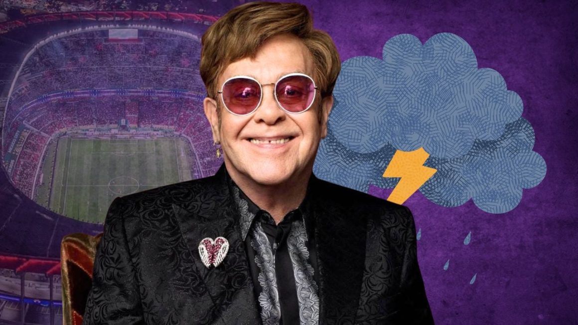 ¿Lloverá en la CDMX para el concierto de Elton John en el Estadio Banorte?